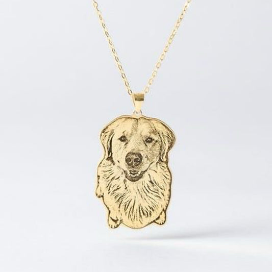 Pet Cut Out Shape Pendant