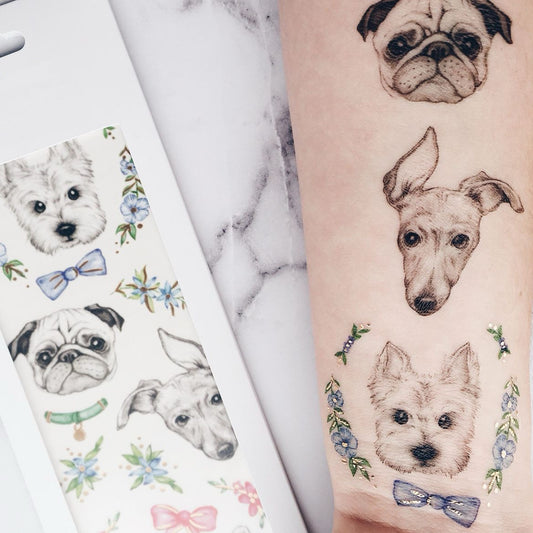 Pet Customised Cute Tattoo Sticker